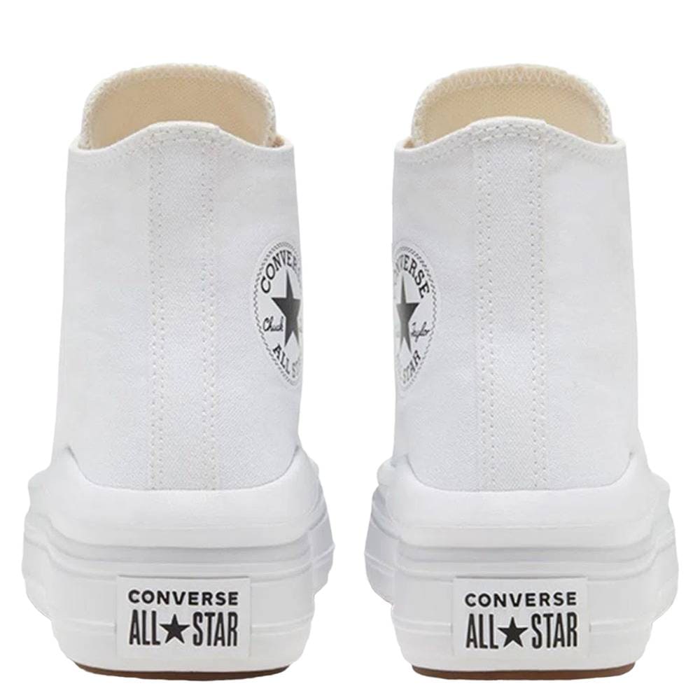 Tênis Converse Chuck Taylor All Star Move Cano Alto Feminino Bege