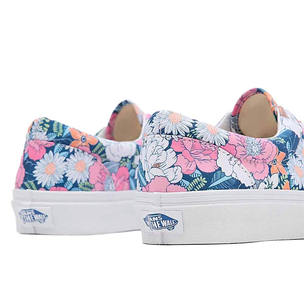 Tenis floral feminino store vans