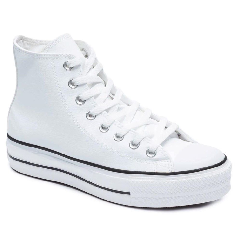 Tênis Converse Chuck Taylor All Star Lift Couro Sintético Preto