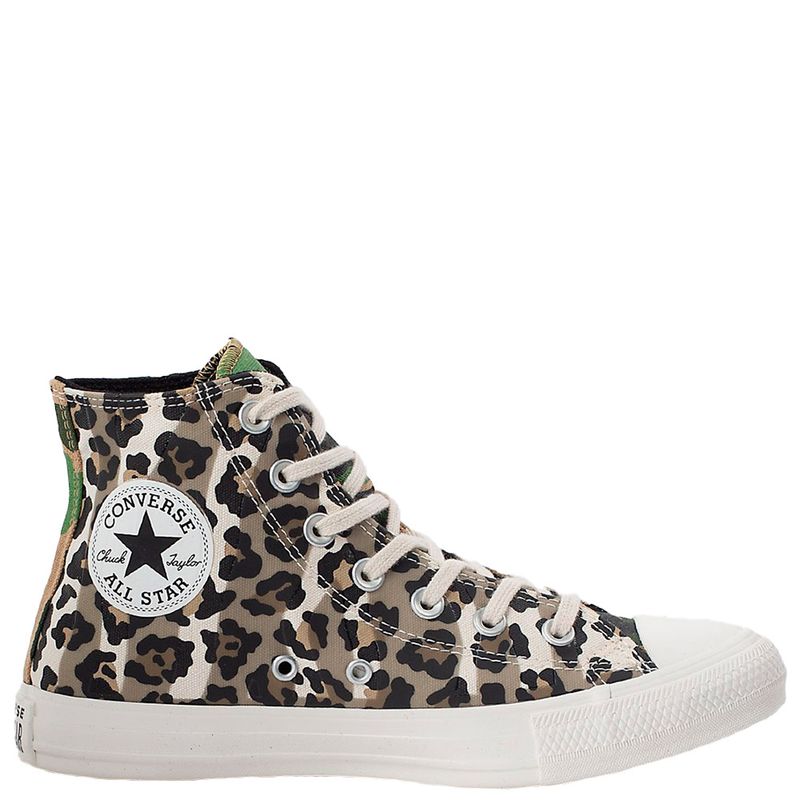 Tênis Converse All Star Chuck Taylor Animal Print Bege - Compre