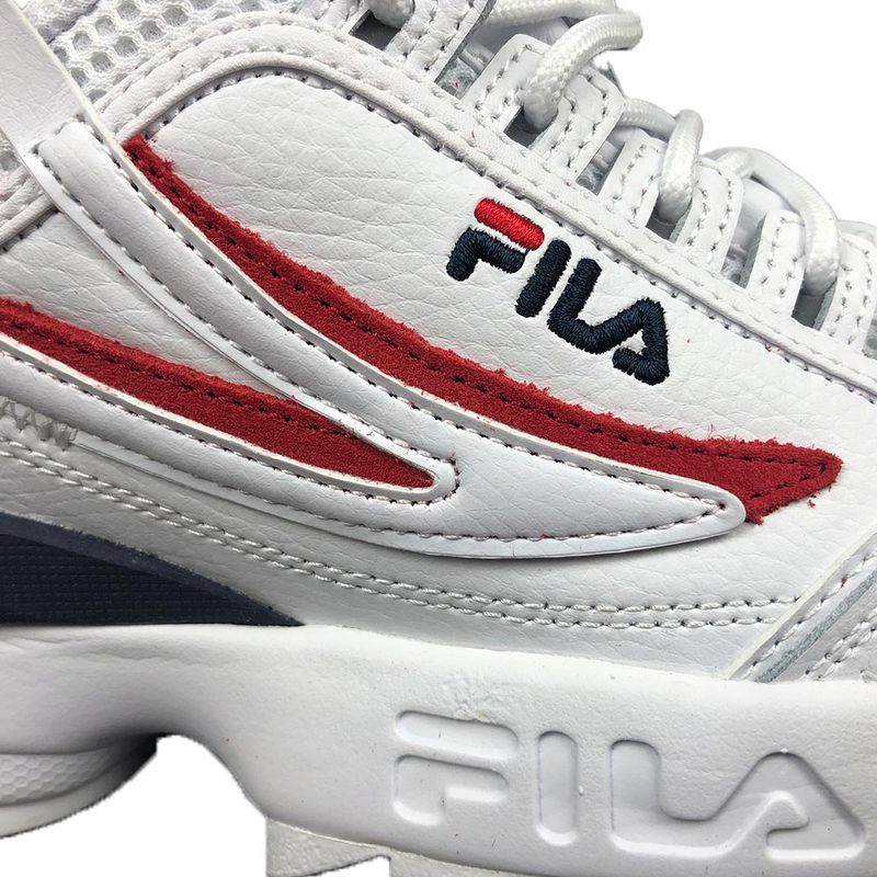 Tenis fila vermelho store disruptor