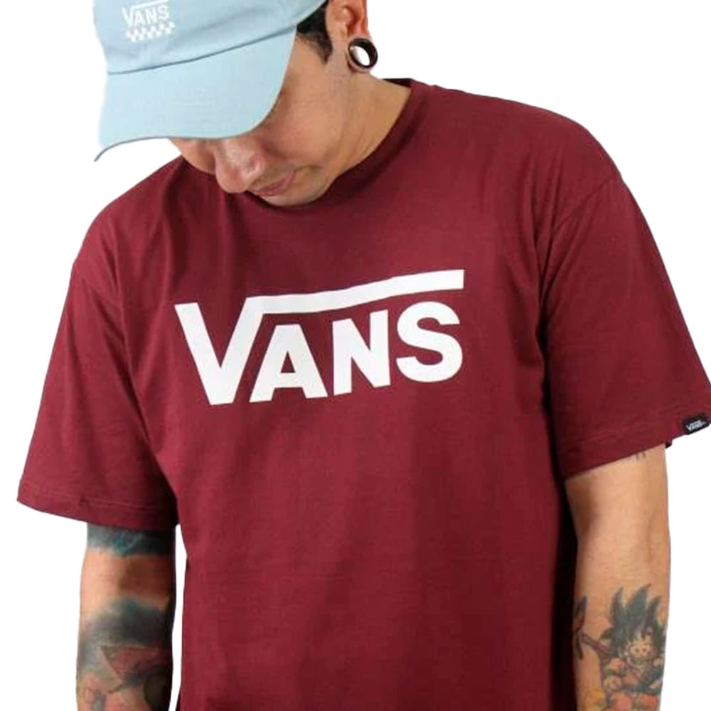 Blusa sales vans vinho