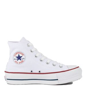 Tênis Converse All Star Chuck Taylor Plataforma Hi Feminino Branco