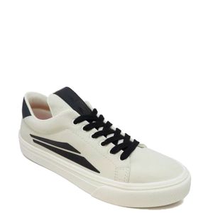 Tênis Redley ID WOO01 Unissex Off White Preto