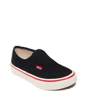 Tênis Redley Splip On Infantil Preto Branco Vermelho