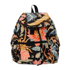 Bolsa Farm Pipoca Amalfi Preto Floral